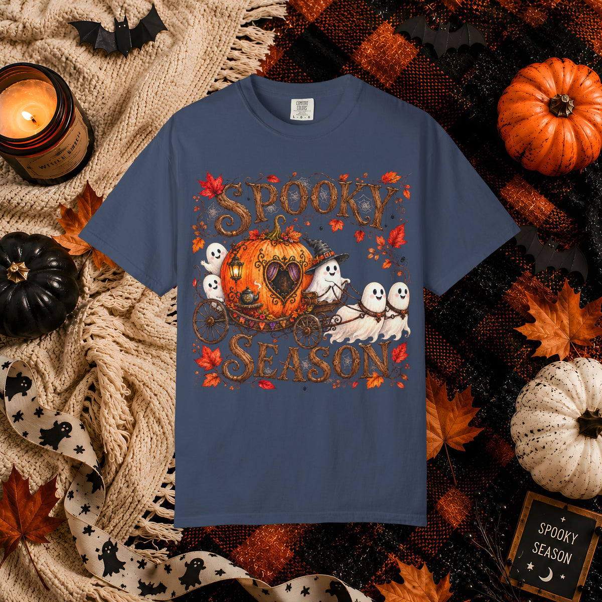 Spooky Season Pumpkin Coach T-Shirt