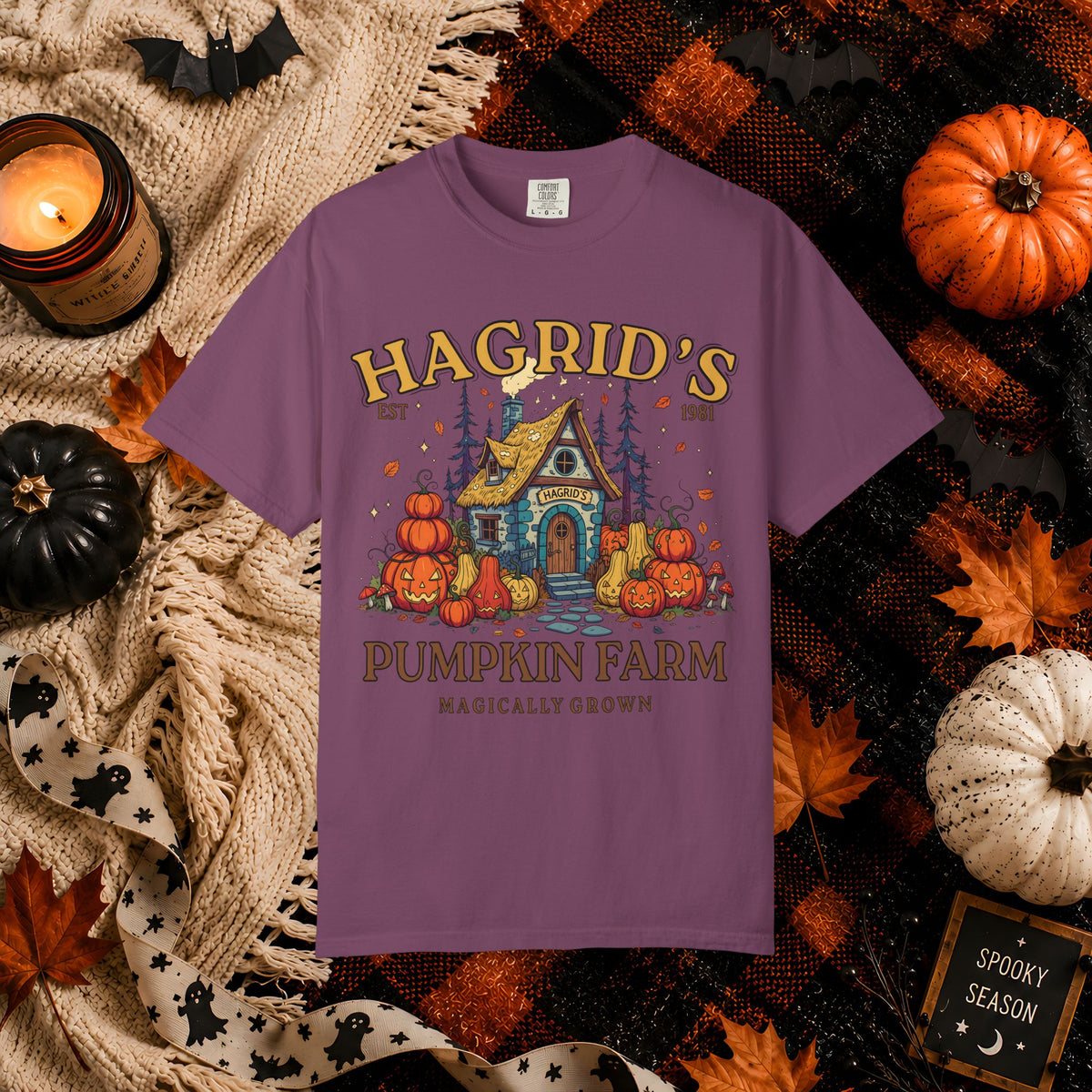 Hagrid's Pumpkin Farm T‑Shirt — Magically Grown Fall Tee