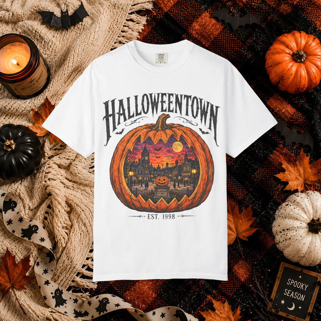 Halloweentown Pumpkin Scene T-Shirt