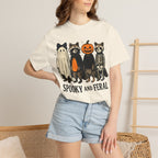 Spooky and Feral Halloween Raccoon T-Shirt