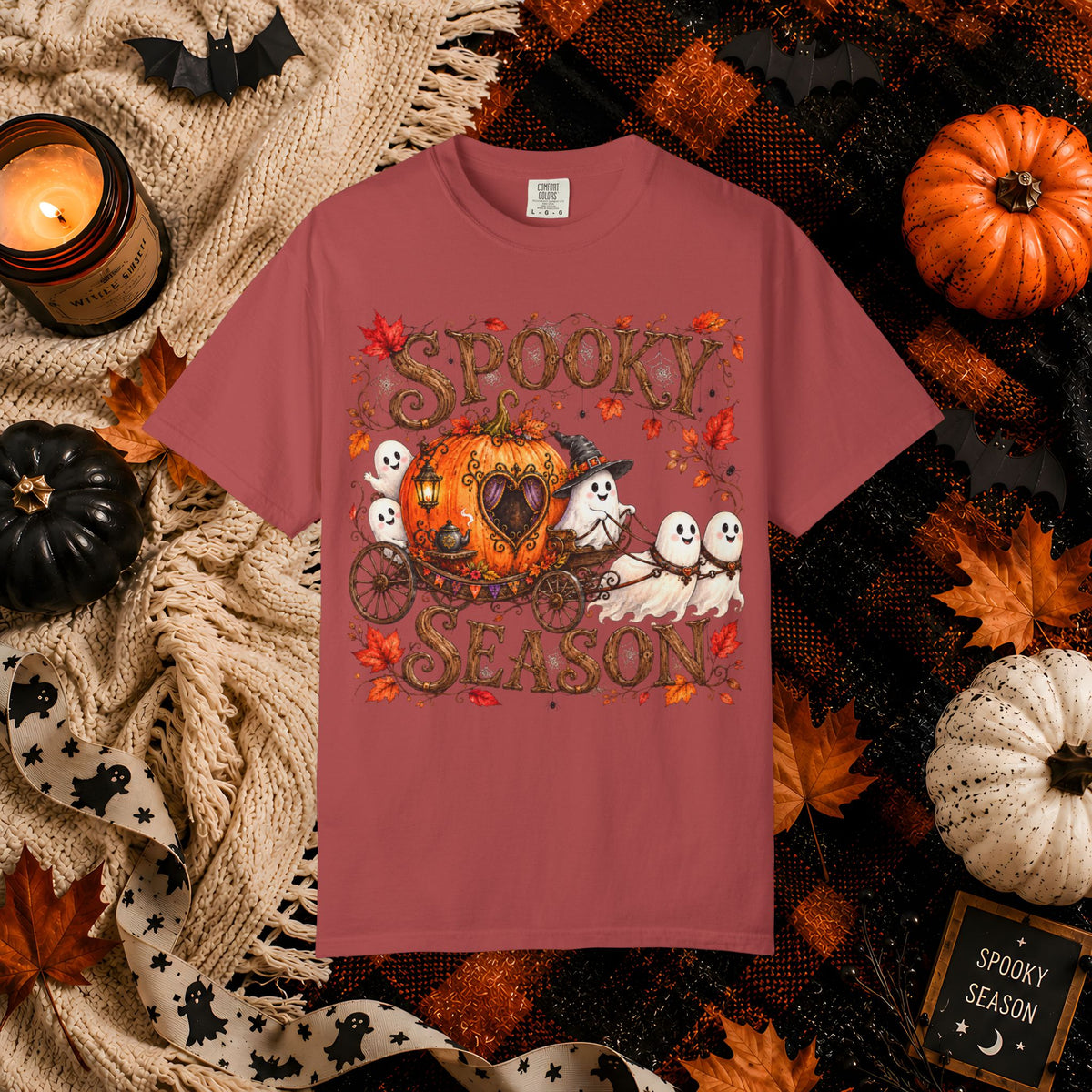 Spooky Season Pumpkin Coach T-Shirt