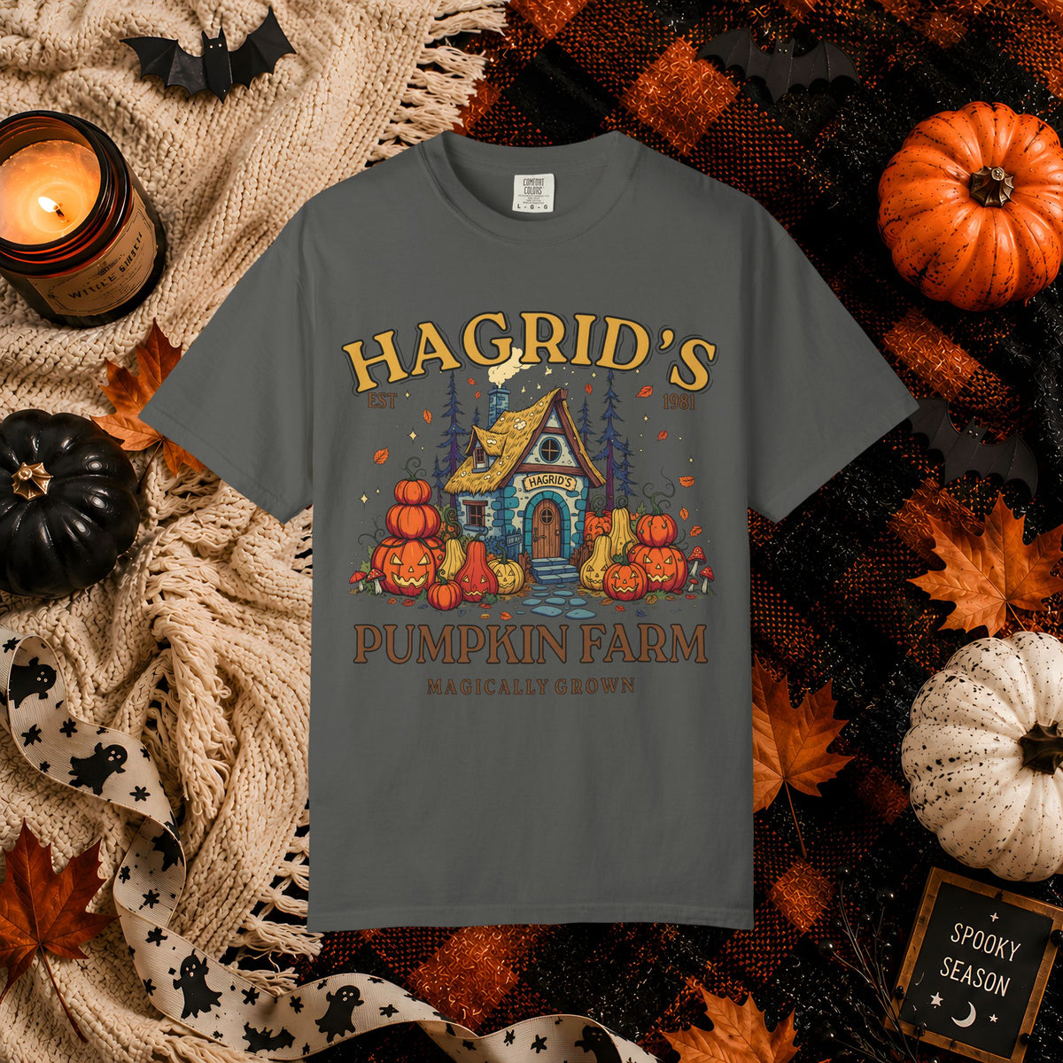 Hagrid's Pumpkin Farm T‑Shirt — Magically Grown Fall Tee