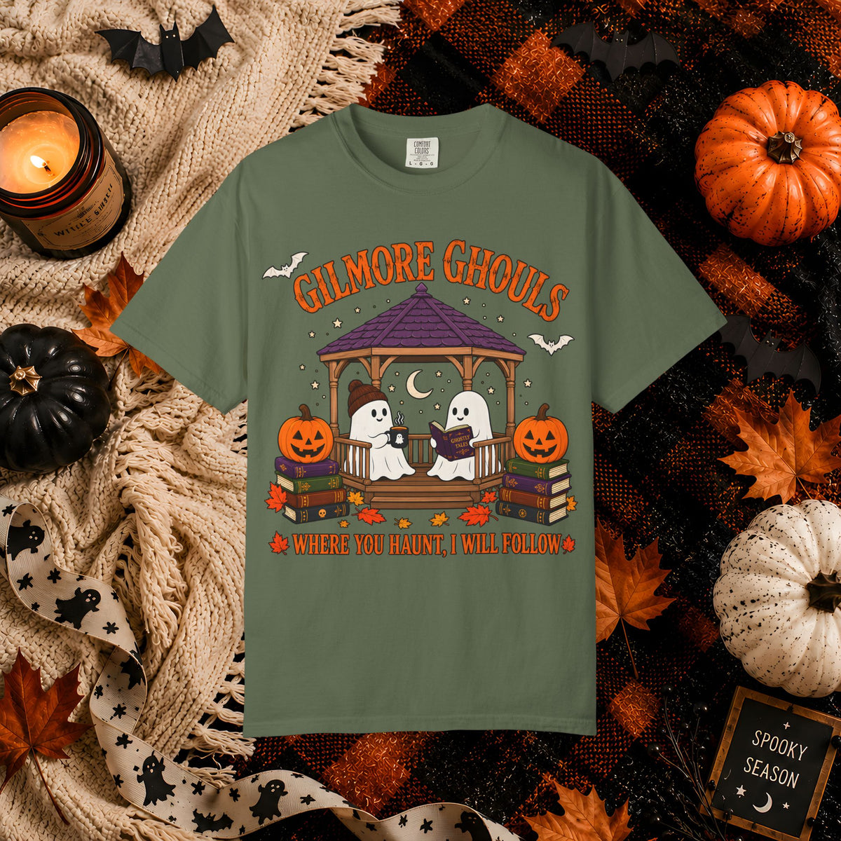 Gilmore Ghouls Halloween T-Shirt — "Where You Haunt, I Will Follow"