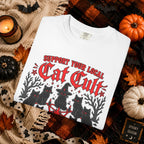 Support Your Local Cat Cult T-Shirt — Funny Witchy Halloween Cat Shirt