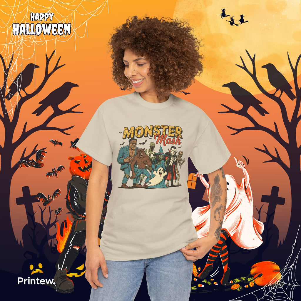 Monster Mash Tee — Vintage Halloween Costume Party Shirt