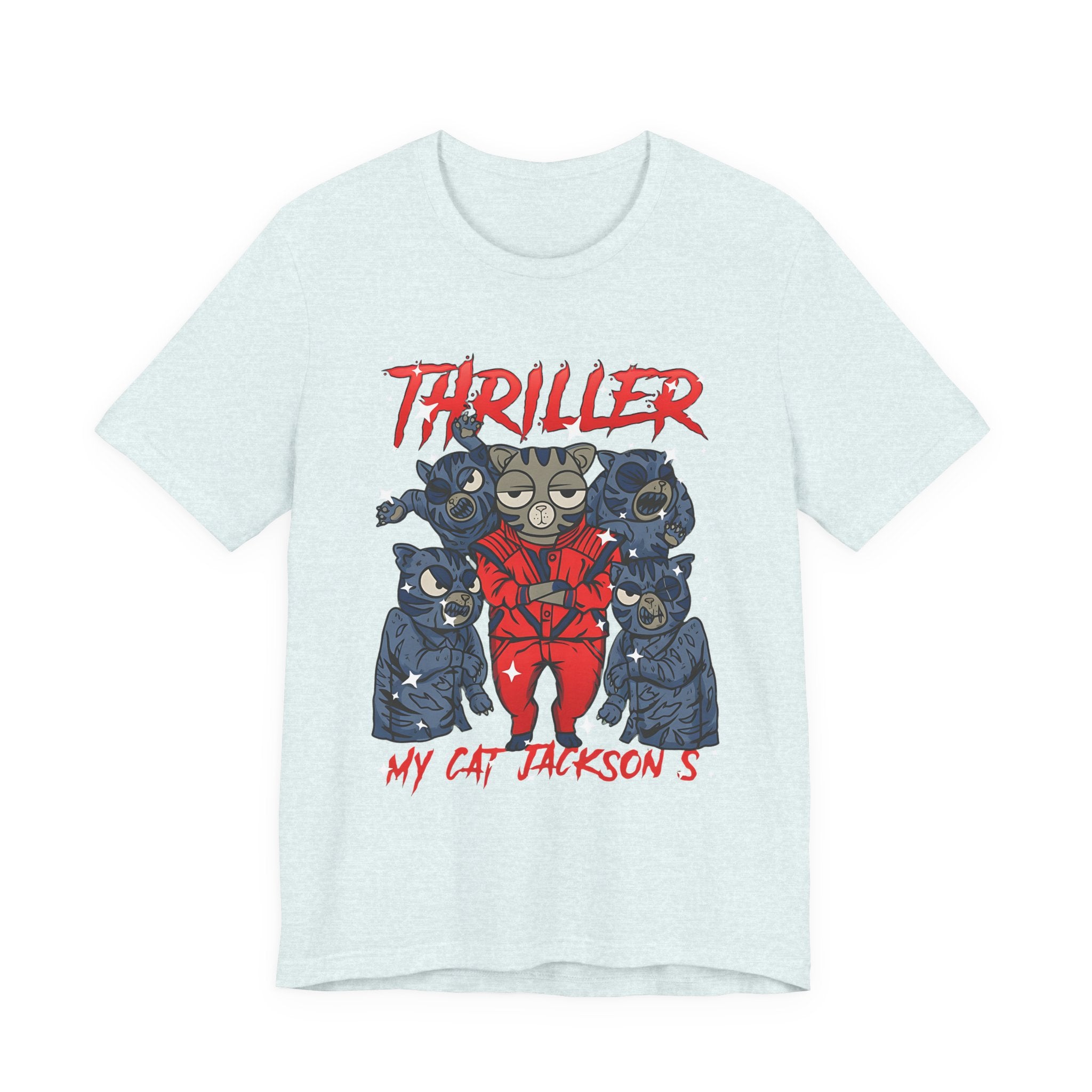 Thriller Cat T-Shirt — "My Cat Jackson's" Michael Jackson Parody Tee