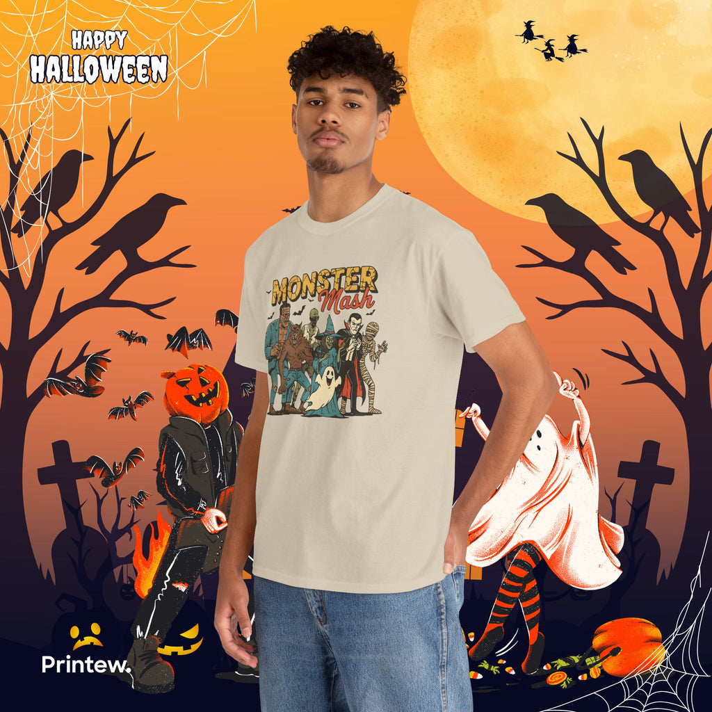Monster Mash Tee — Vintage Halloween Costume Party Shirt