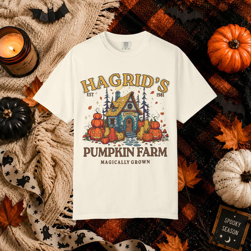 Hagrid's Pumpkin Farm T‑Shirt — Magically Grown Fall Tee