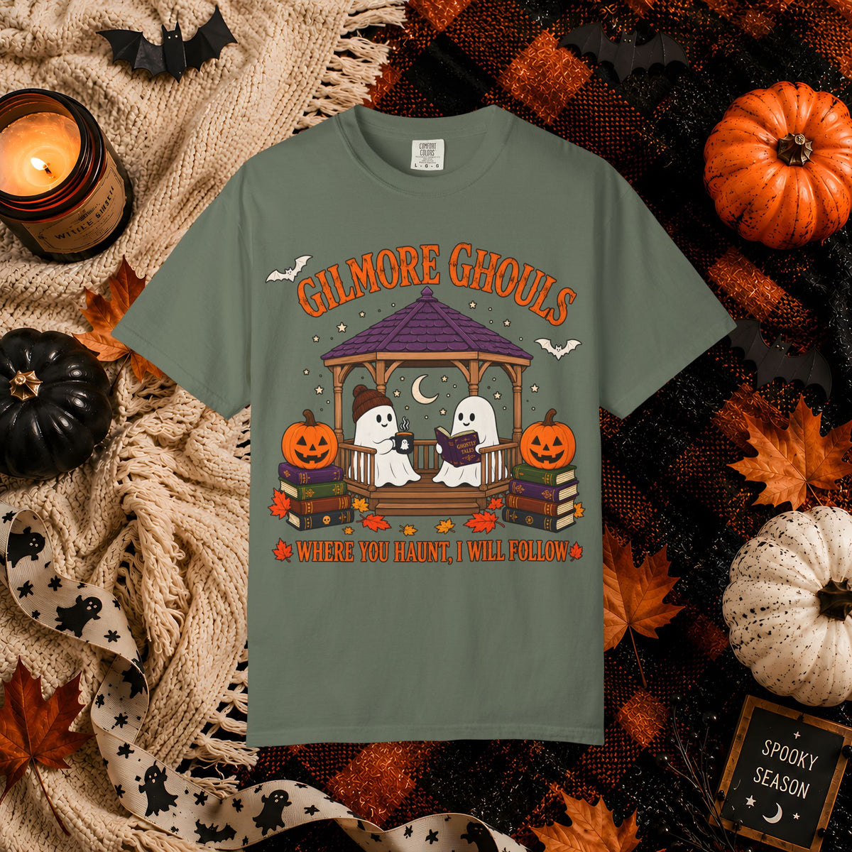 Gilmore Ghouls Halloween T-Shirt — "Where You Haunt, I Will Follow"