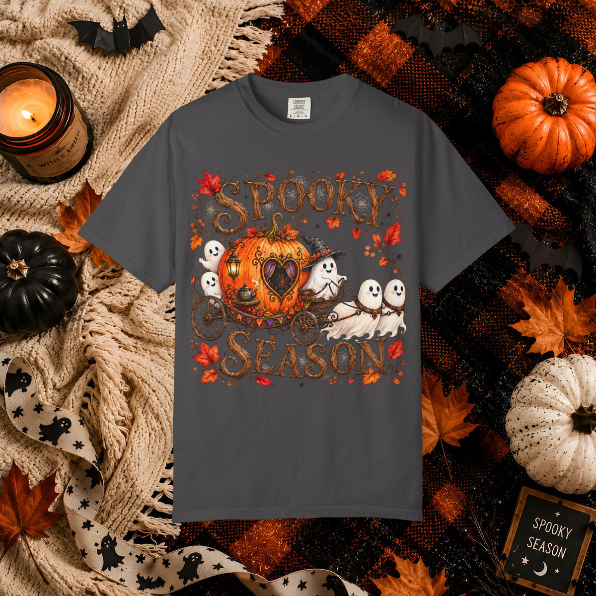 Spooky Season Pumpkin Coach T-Shirt