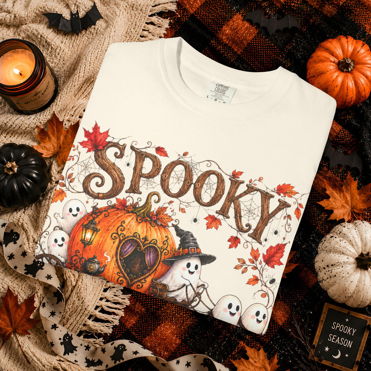 Spooky Season Pumpkin Coach T-Shirt
