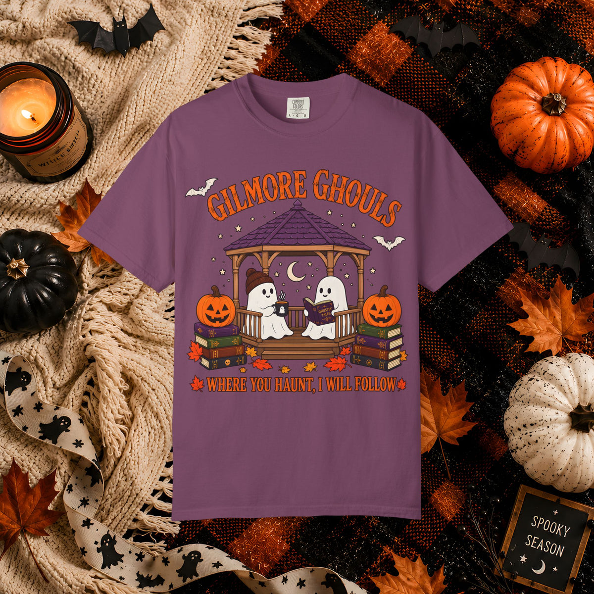 Gilmore Ghouls Halloween T-Shirt — "Where You Haunt, I Will Follow"