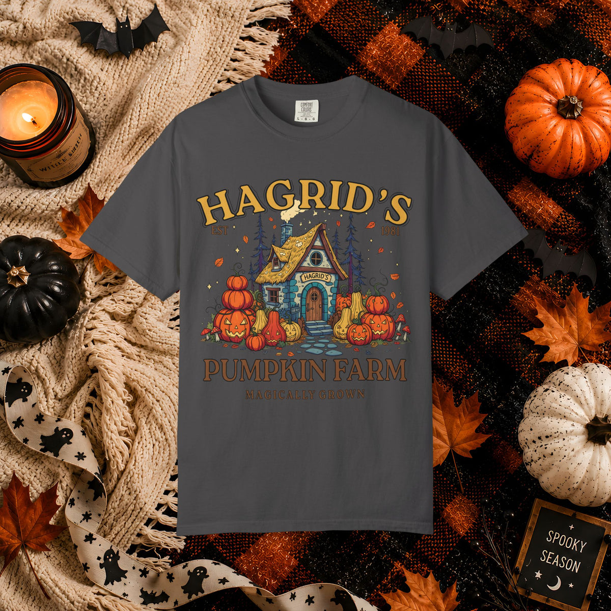 Hagrid's Pumpkin Farm T‑Shirt — Magically Grown Fall Tee