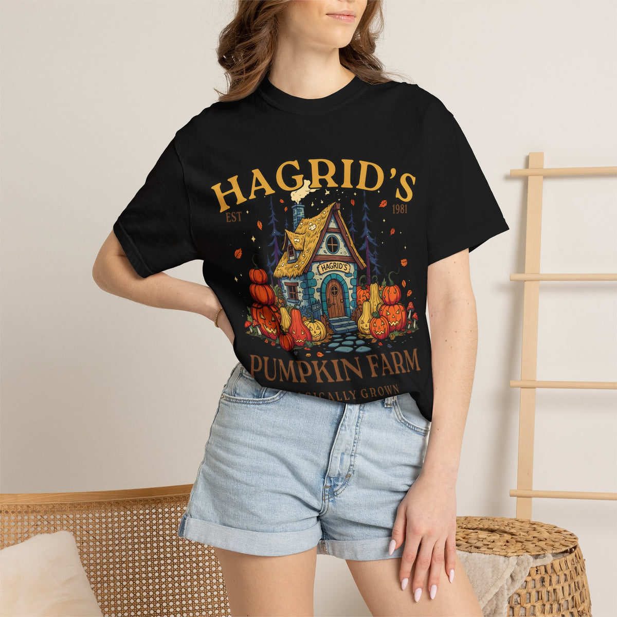 Hagrid's Pumpkin Farm T‑Shirt — Magically Grown Fall Tee