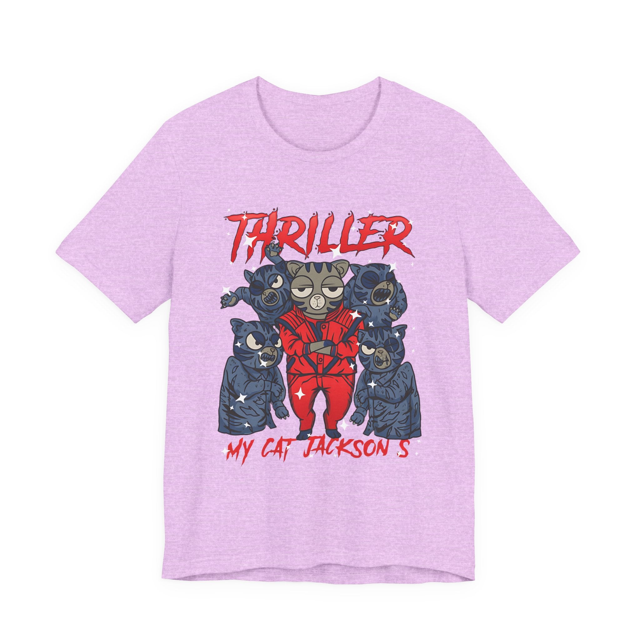 Thriller Cat T-Shirt — "My Cat Jackson's" Michael Jackson Parody Tee