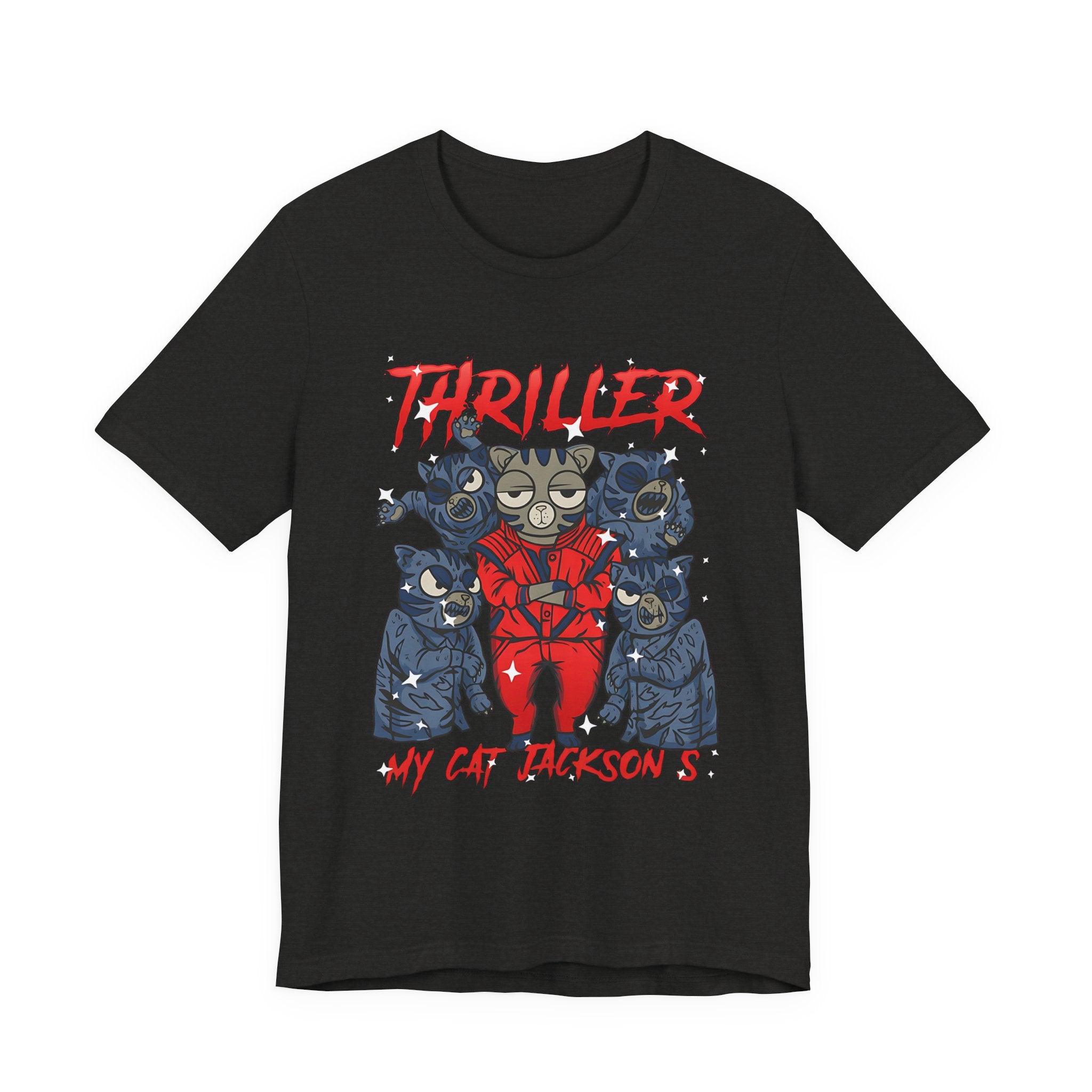 Thriller Cat T-Shirt — "My Cat Jackson's" Michael Jackson Parody Tee