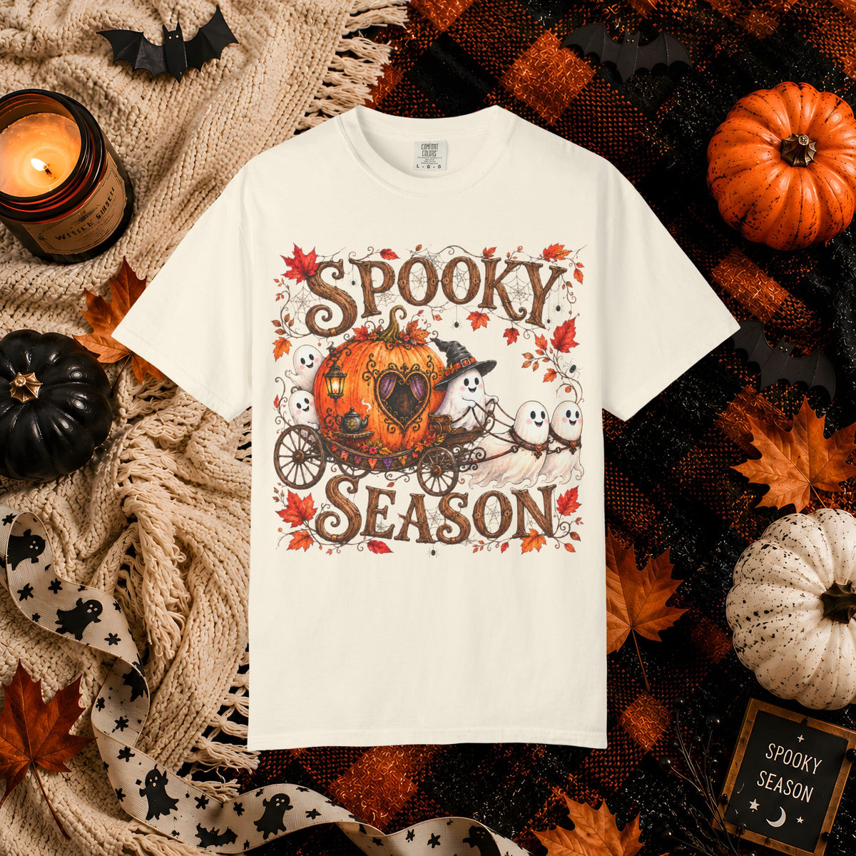 Spooky Season Pumpkin Coach T-Shirt
