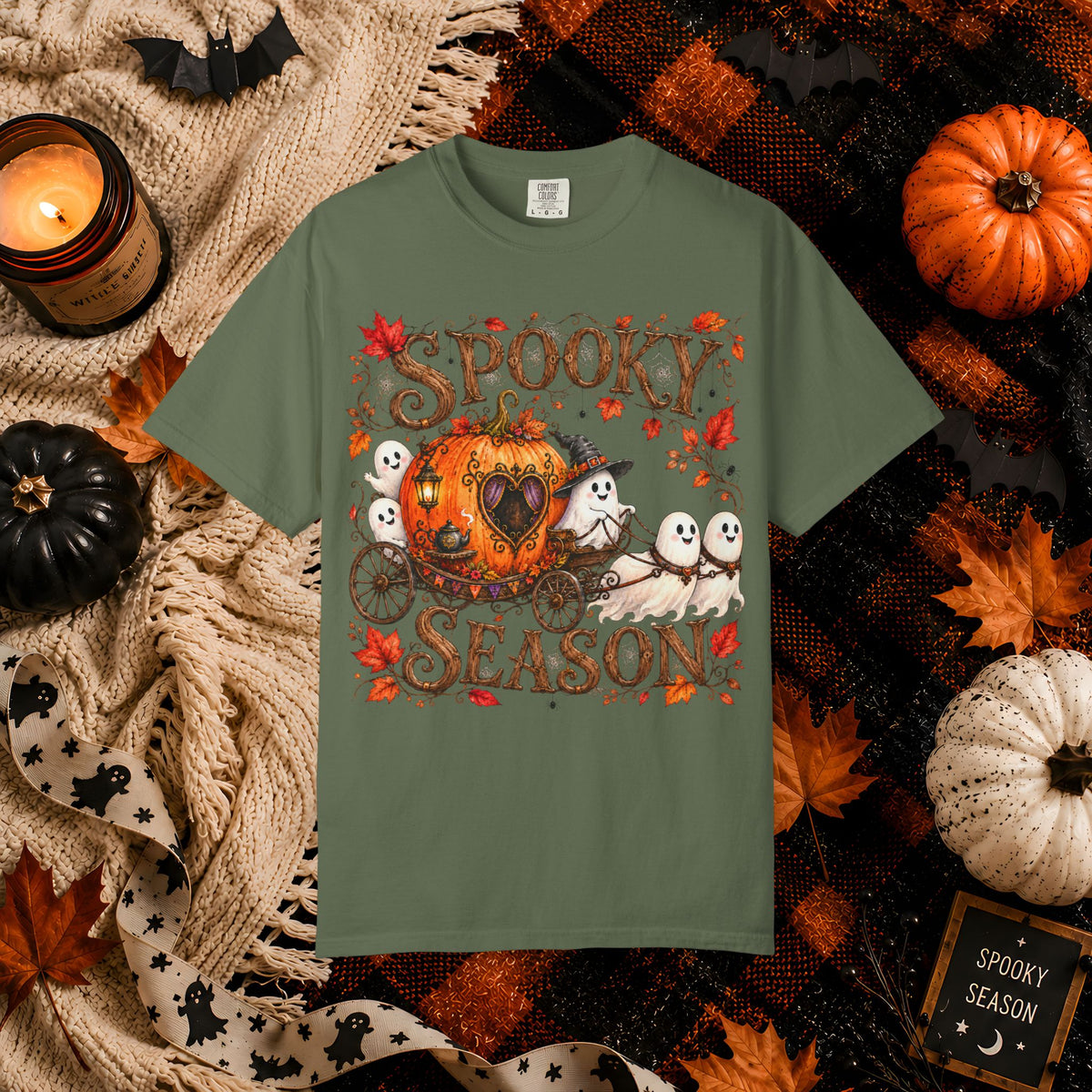 Spooky Season Pumpkin Coach T-Shirt