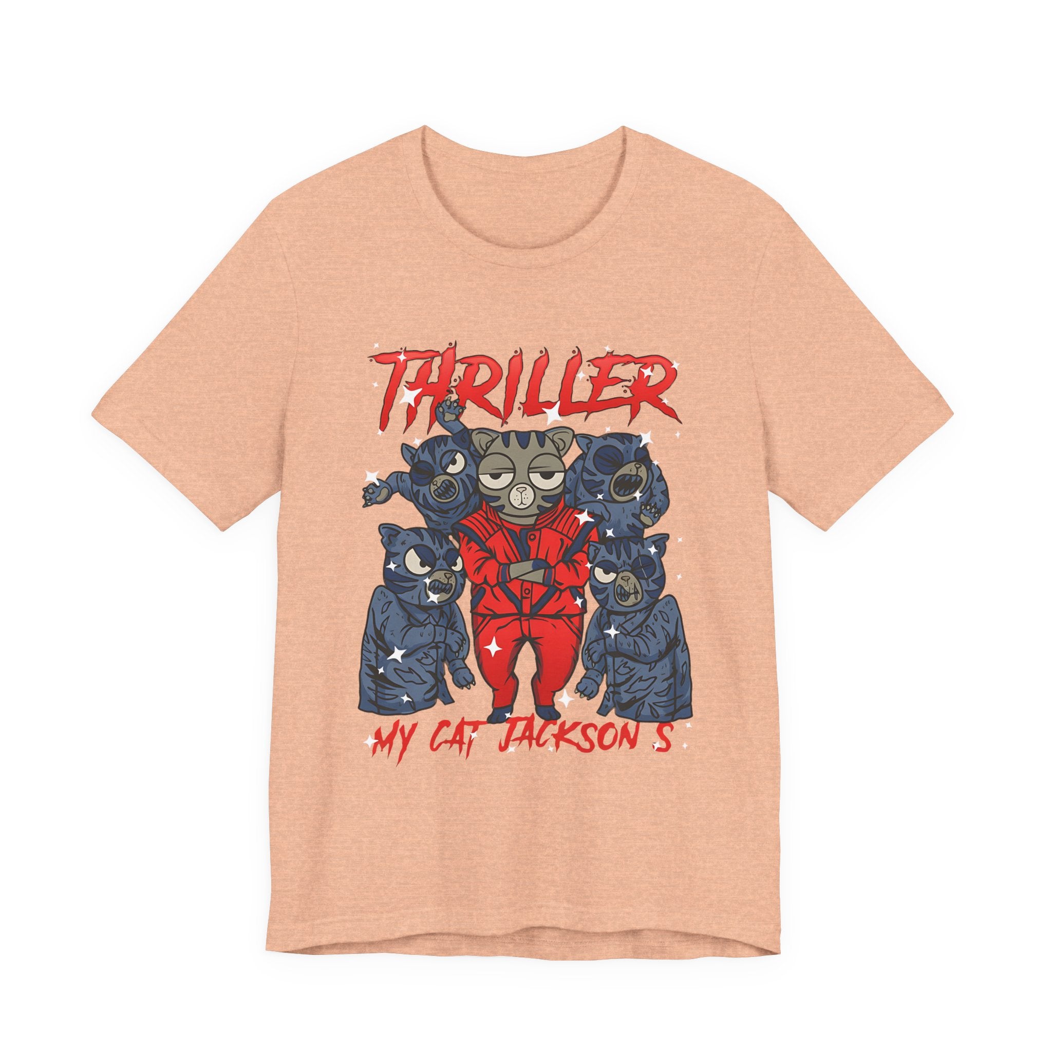 Thriller Cat T-Shirt — "My Cat Jackson's" Michael Jackson Parody Tee