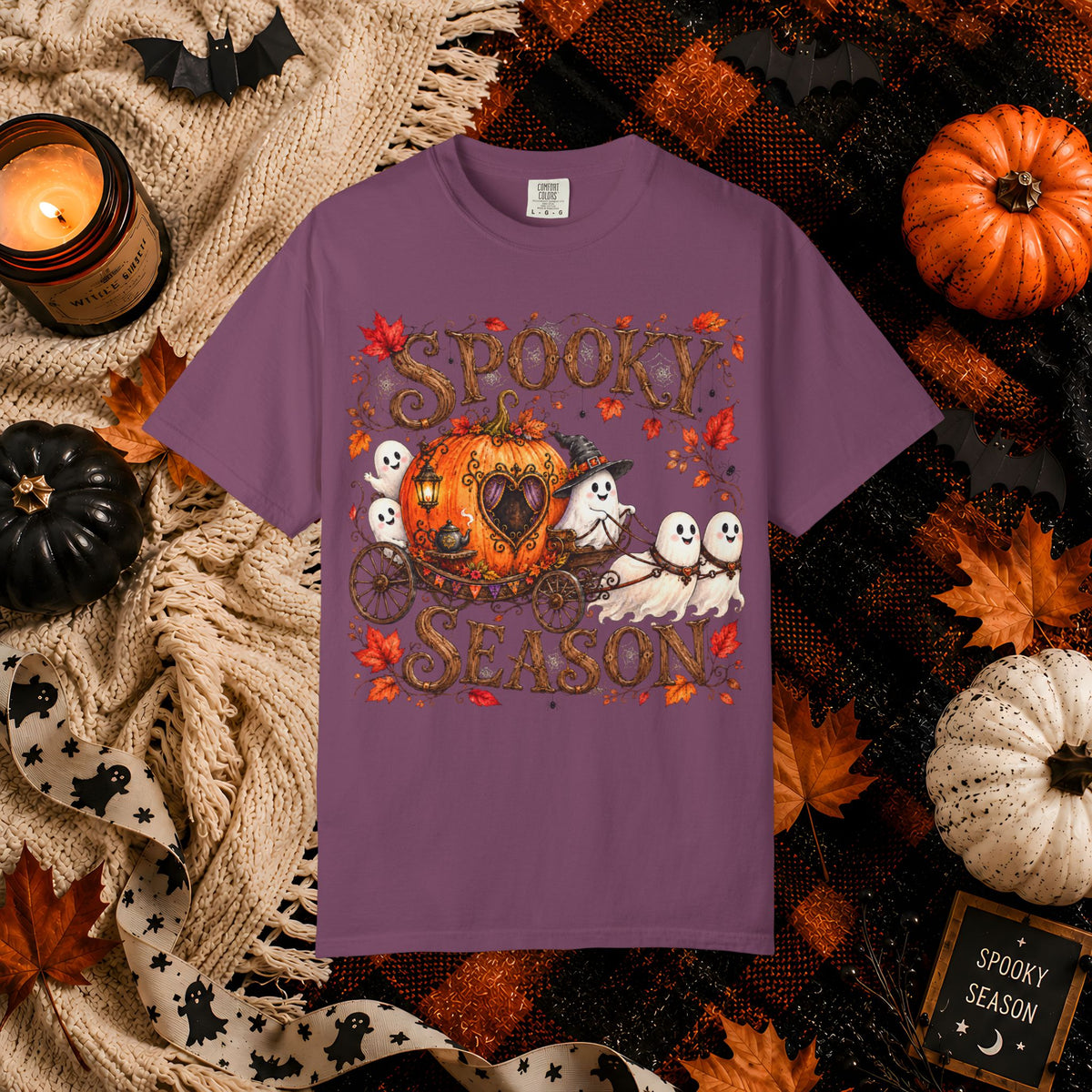 Spooky Season Pumpkin Coach T-Shirt