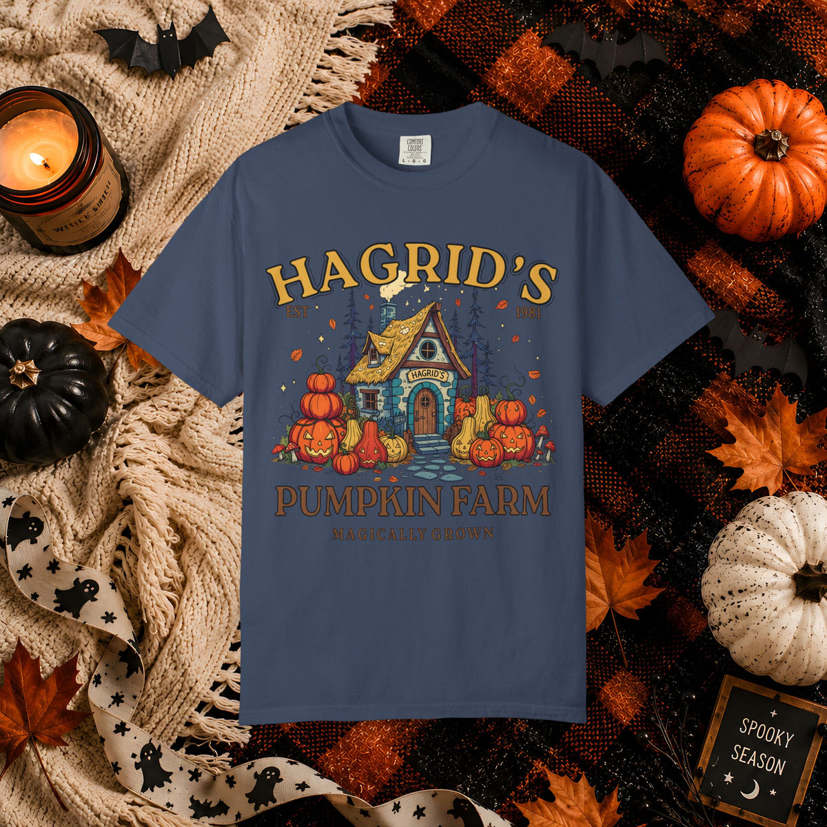 Hagrid's Pumpkin Farm T‑Shirt — Magically Grown Fall Tee
