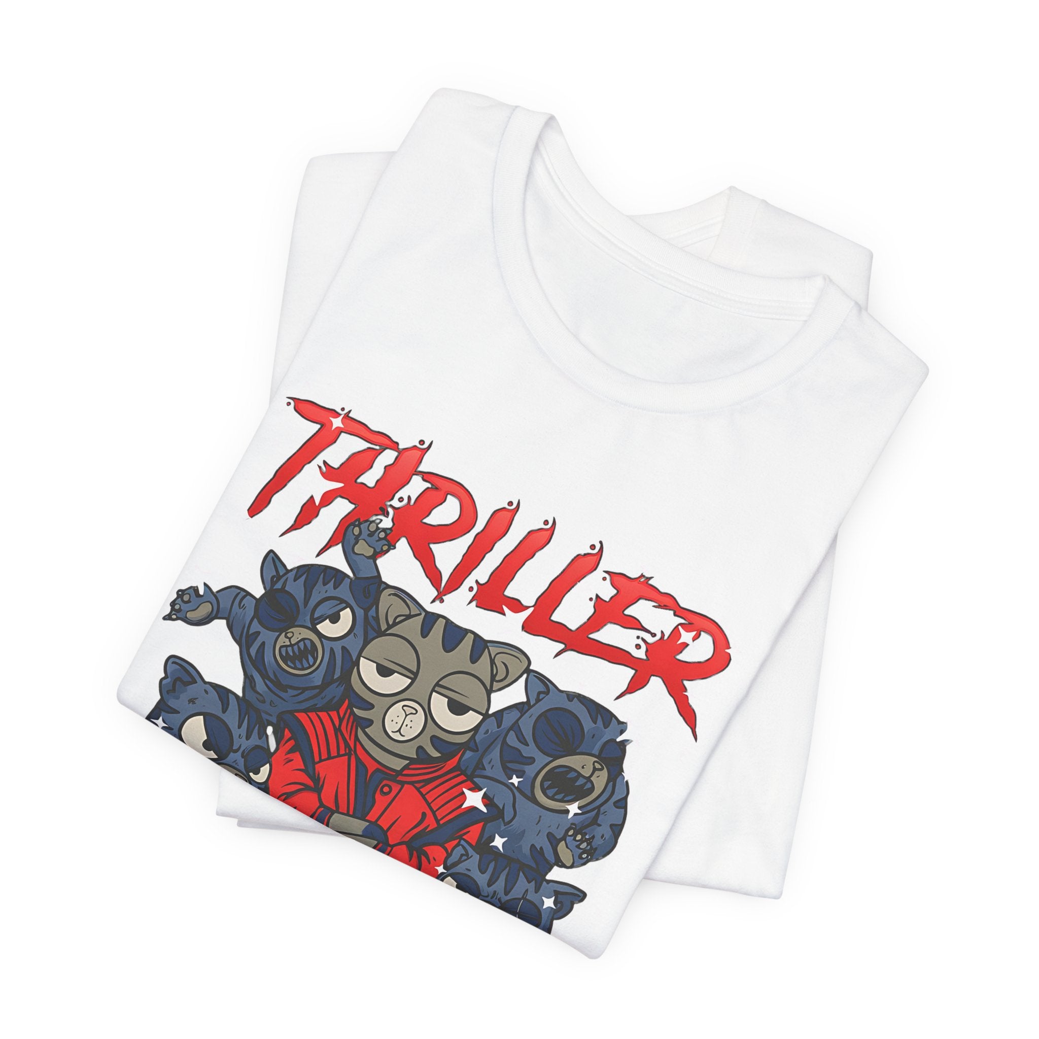 Thriller Cat T-Shirt — "My Cat Jackson's" Michael Jackson Parody Tee
