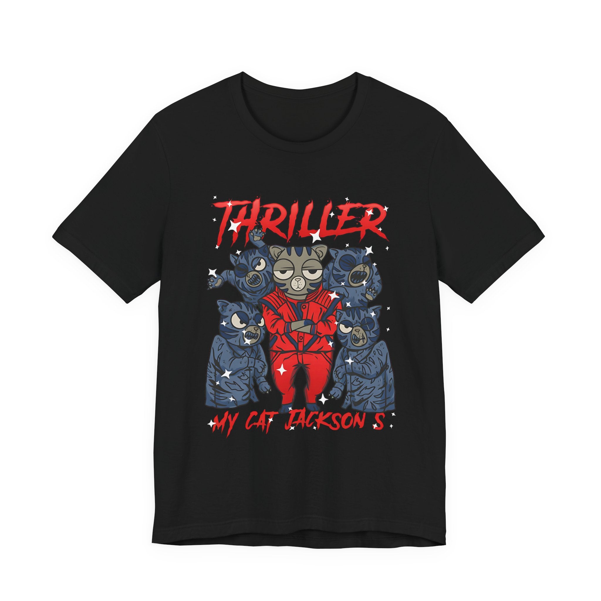 Thriller Cat T-Shirt — "My Cat Jackson's" Michael Jackson Parody Tee