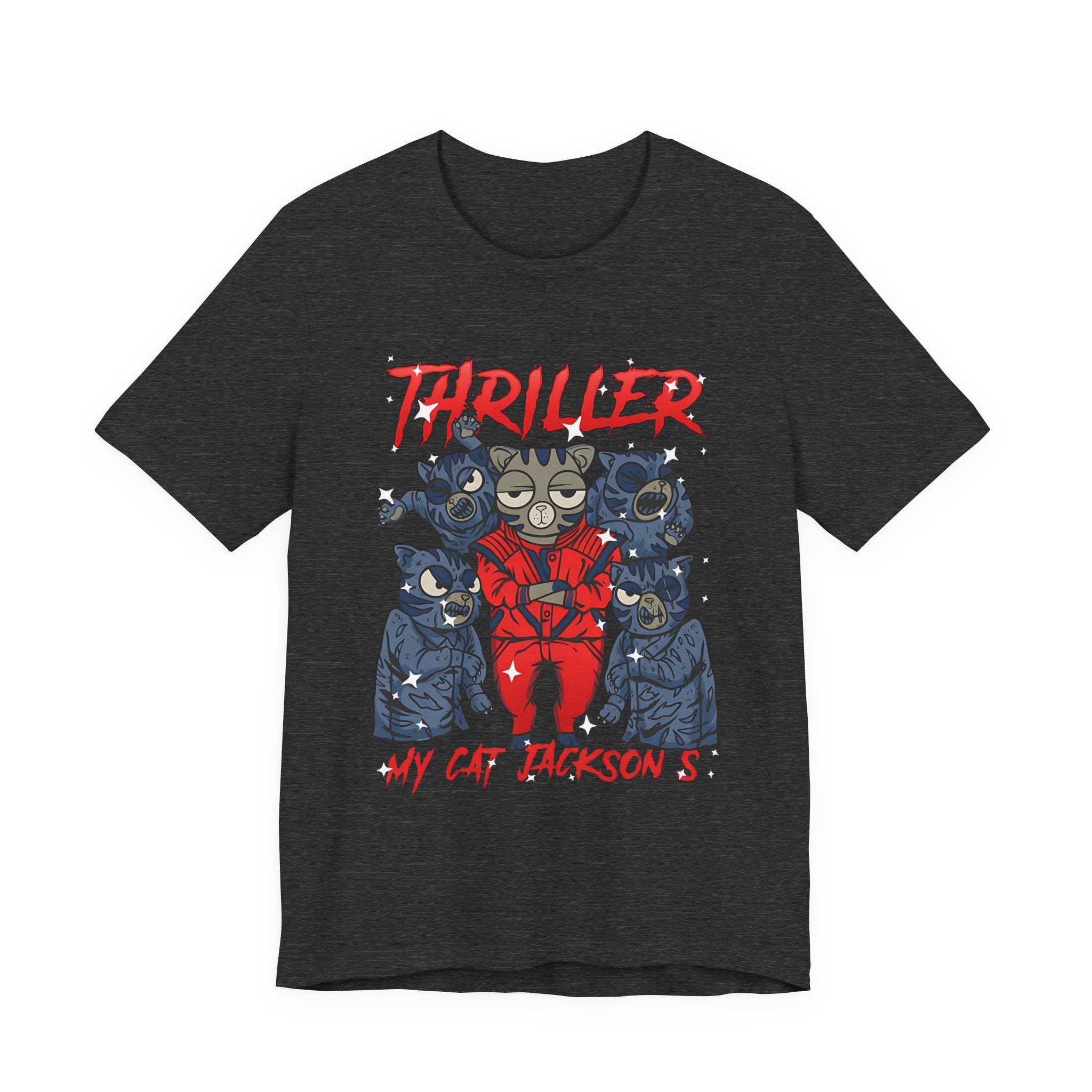 Thriller Cat T-Shirt — "My Cat Jackson's" Michael Jackson Parody Tee