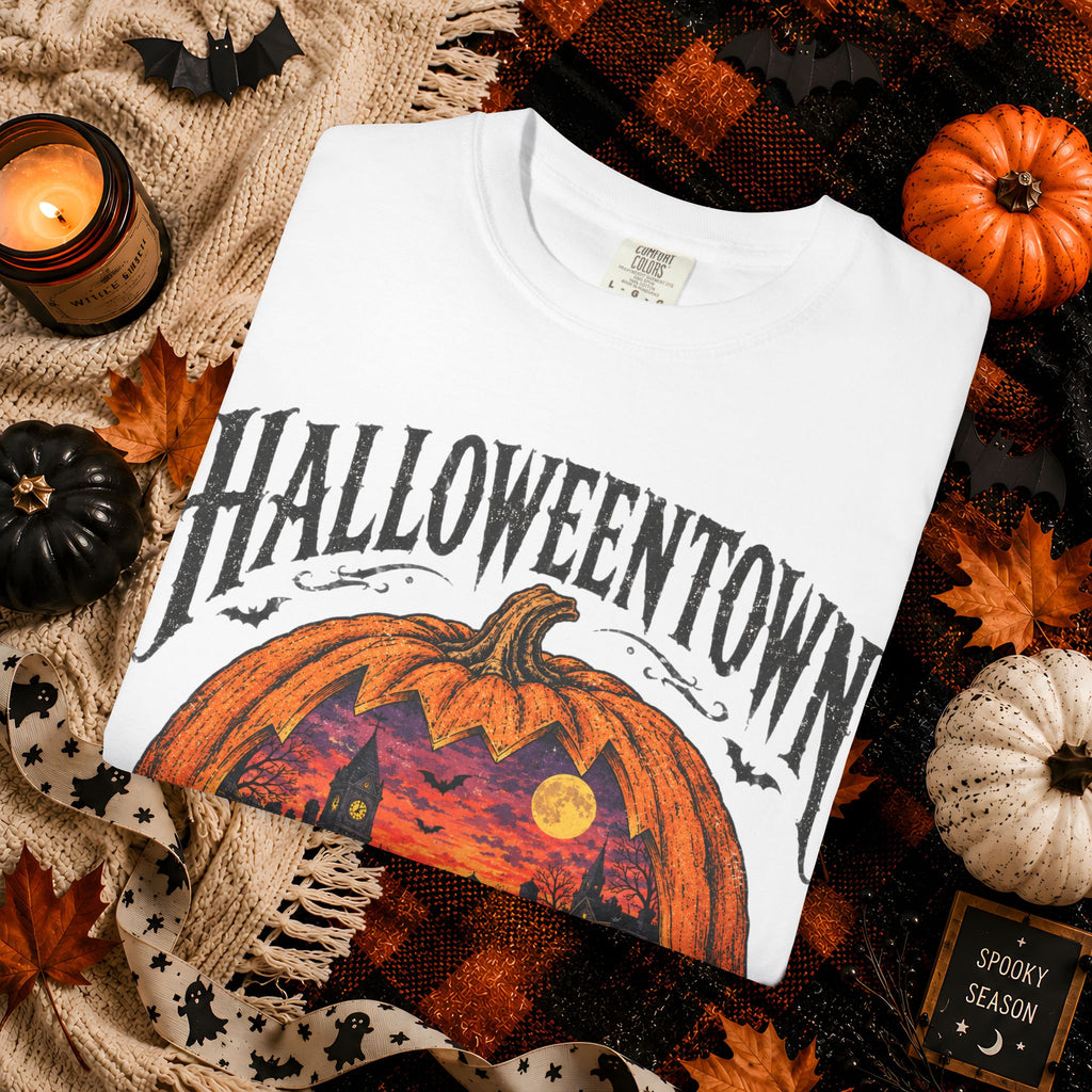 Halloweentown Pumpkin Scene T-Shirt