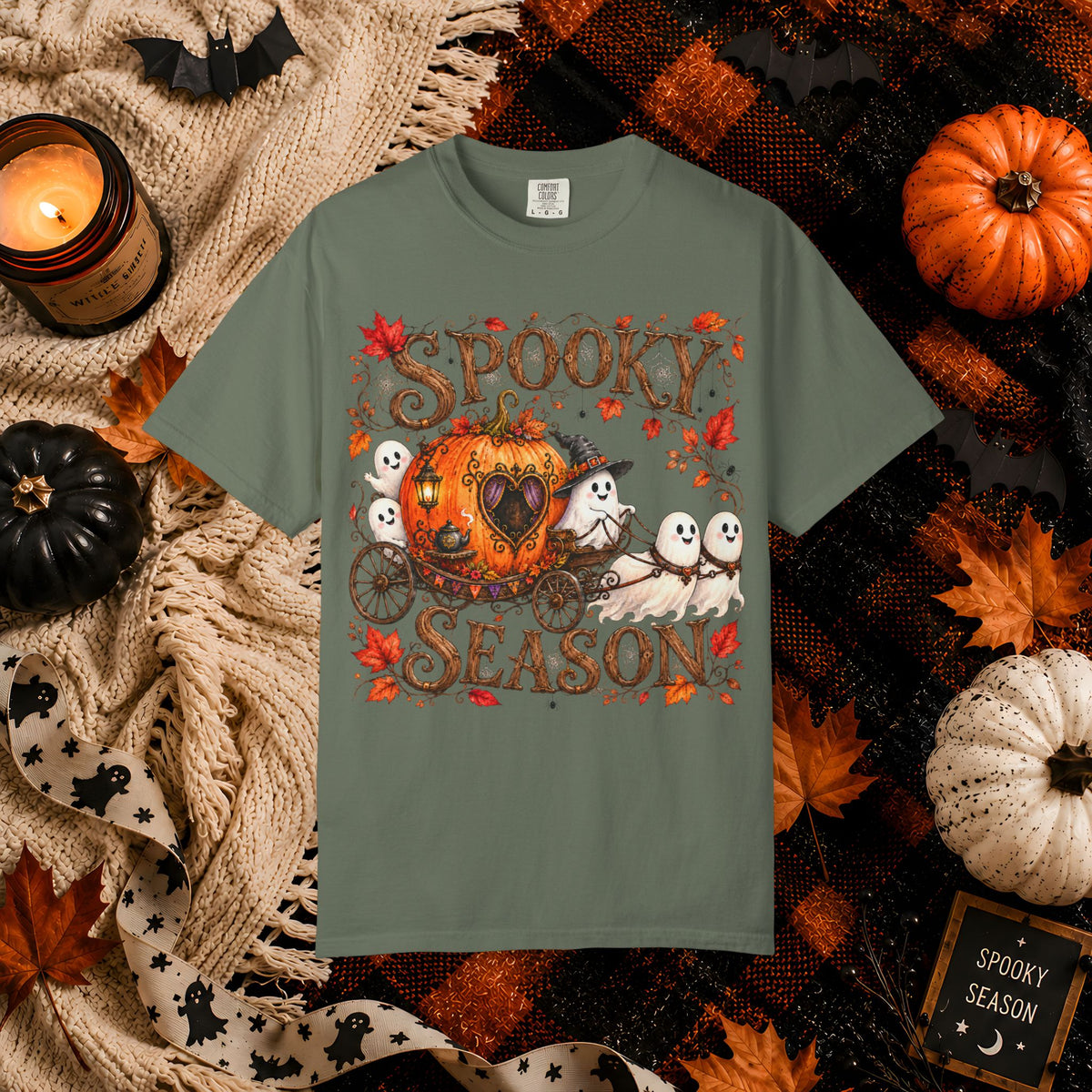 Spooky Season Pumpkin Coach T-Shirt