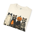 Spooky and Feral Halloween Raccoon T-Shirt