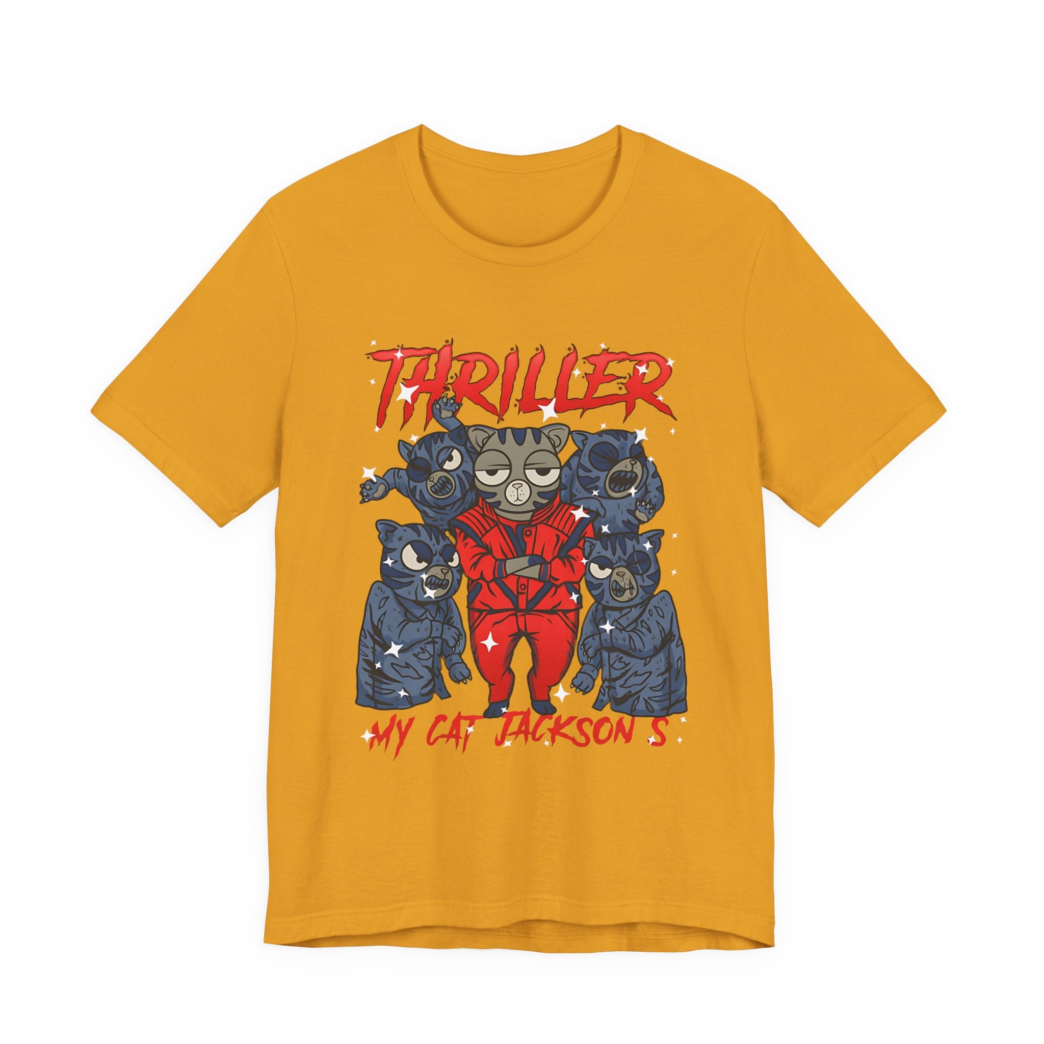 Thriller Cat T-Shirt — "My Cat Jackson's" Michael Jackson Parody Tee