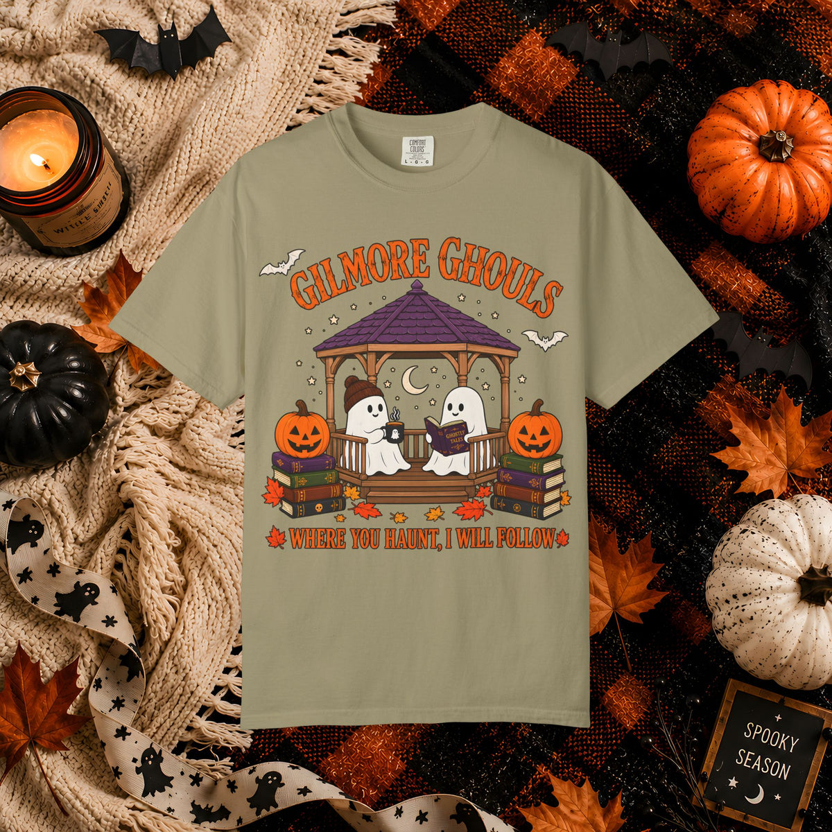Gilmore Ghouls Halloween T-Shirt — "Where You Haunt, I Will Follow"