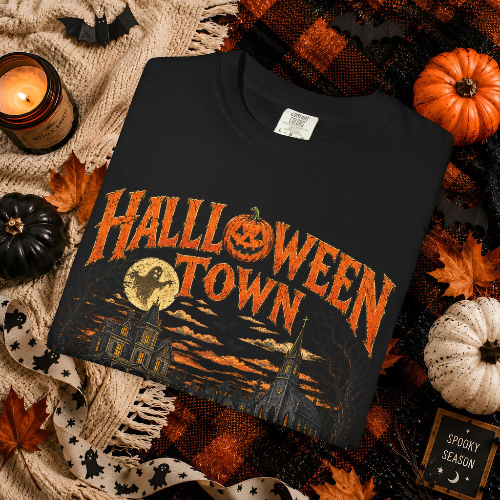 Halloween Town Vintage Pumpkin T-Shirt