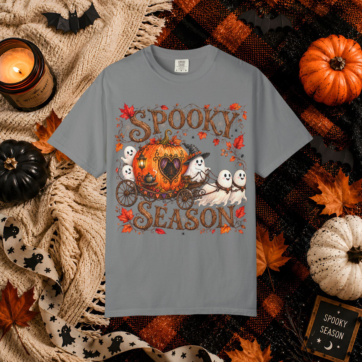 Spooky Season Pumpkin Coach T-Shirt