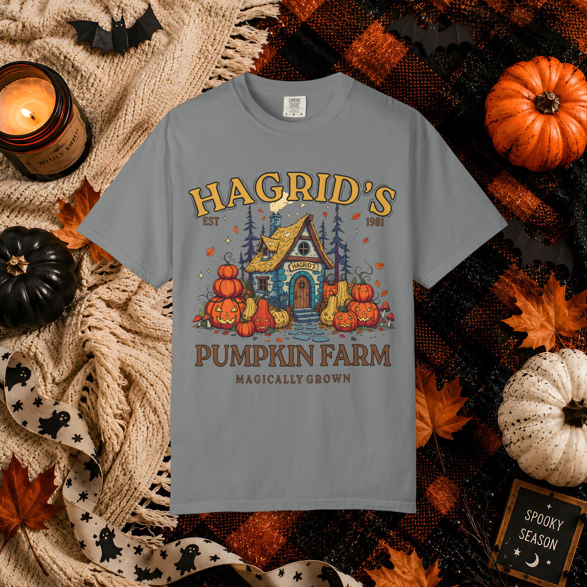 Hagrid's Pumpkin Farm T‑Shirt — Magically Grown Fall Tee