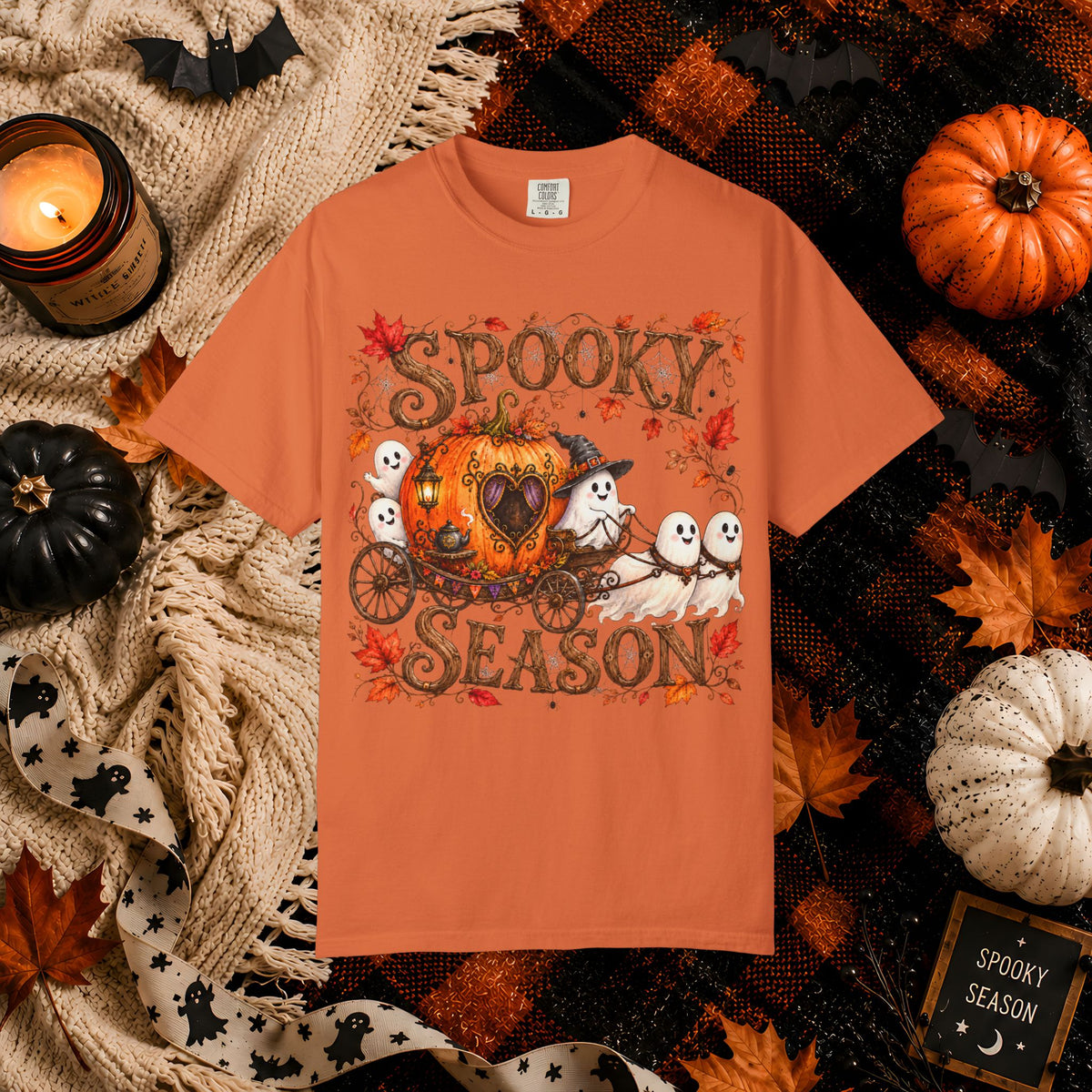 Spooky Season Pumpkin Coach T-Shirt
