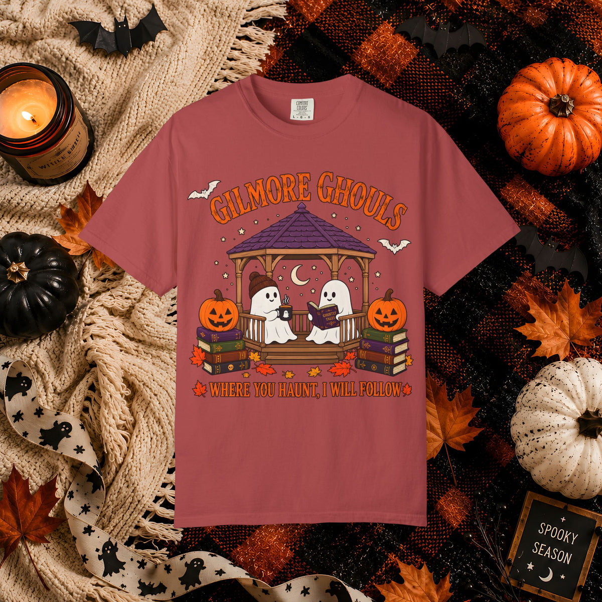 Gilmore Ghouls Halloween T-Shirt — "Where You Haunt, I Will Follow"