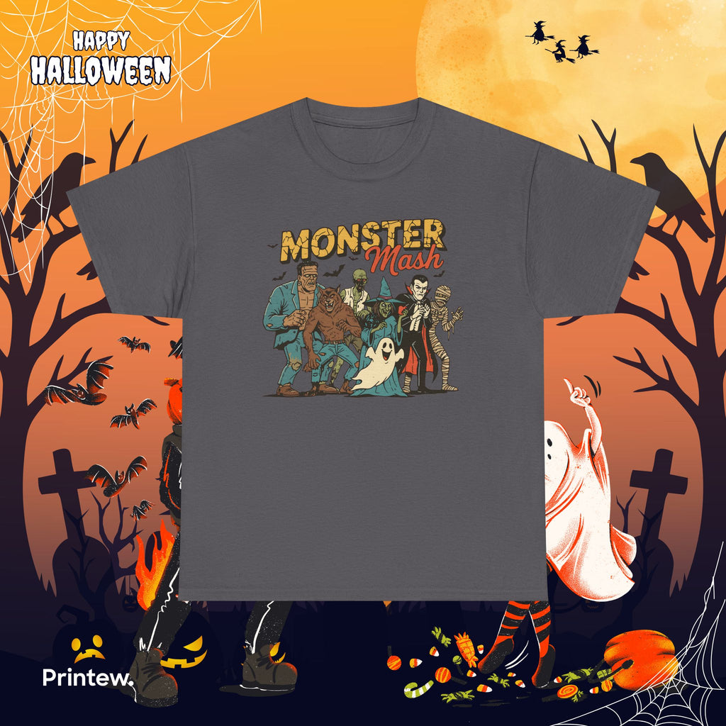 Monster Mash Tee — Vintage Halloween Costume Party Shirt