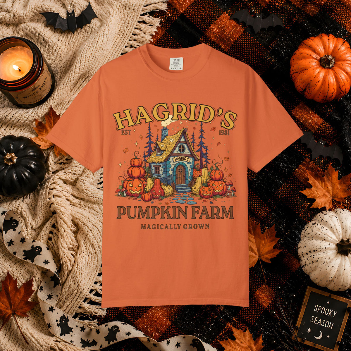 Hagrid's Pumpkin Farm T‑Shirt — Magically Grown Fall Tee