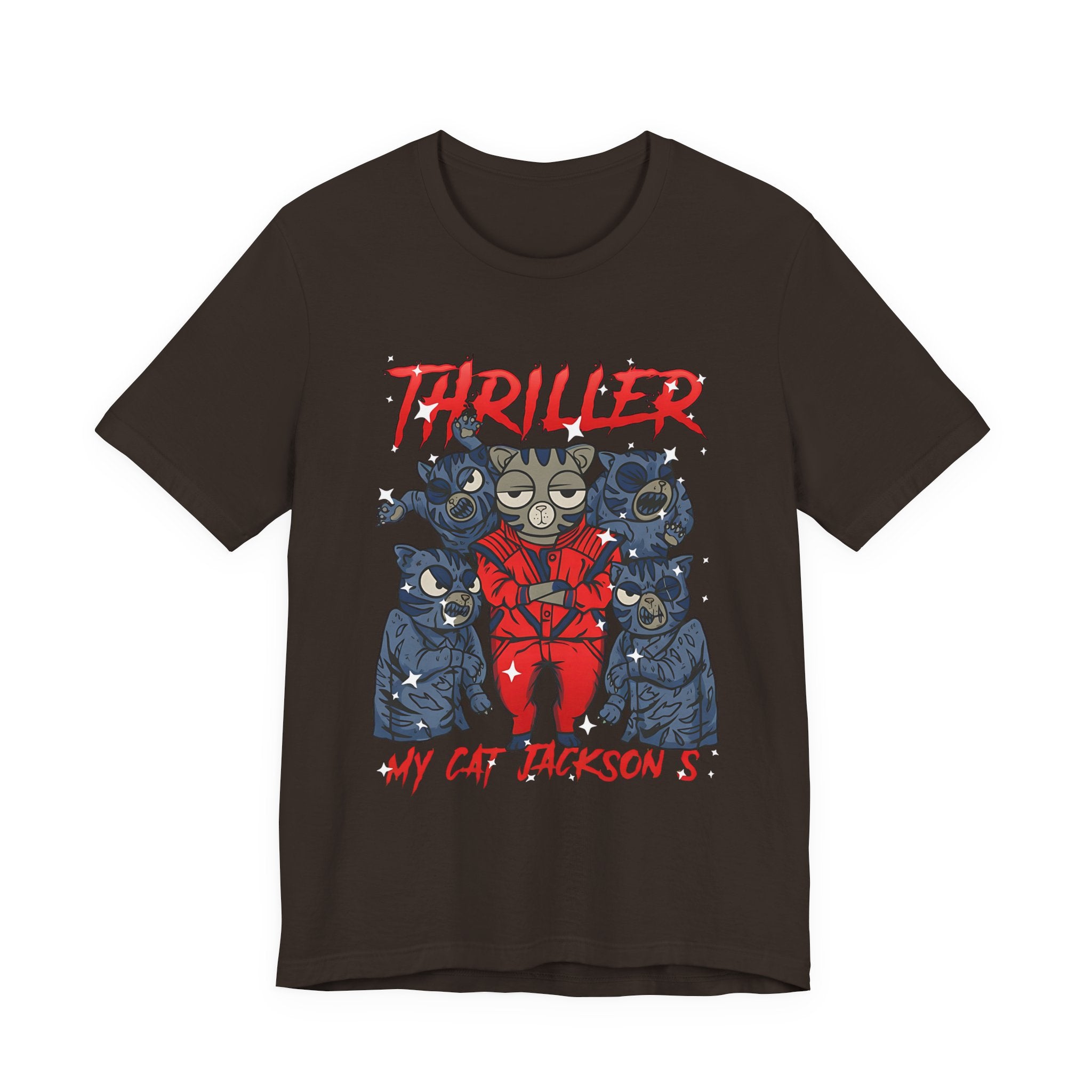Thriller Cat T-Shirt — "My Cat Jackson's" Michael Jackson Parody Tee