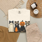 Spooky and Feral Halloween Raccoon T-Shirt
