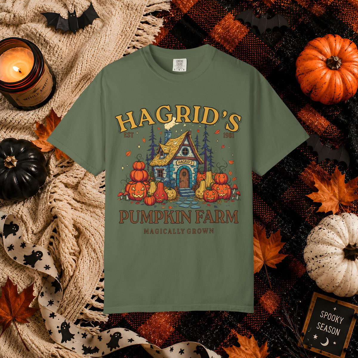 Hagrid's Pumpkin Farm T‑Shirt — Magically Grown Fall Tee