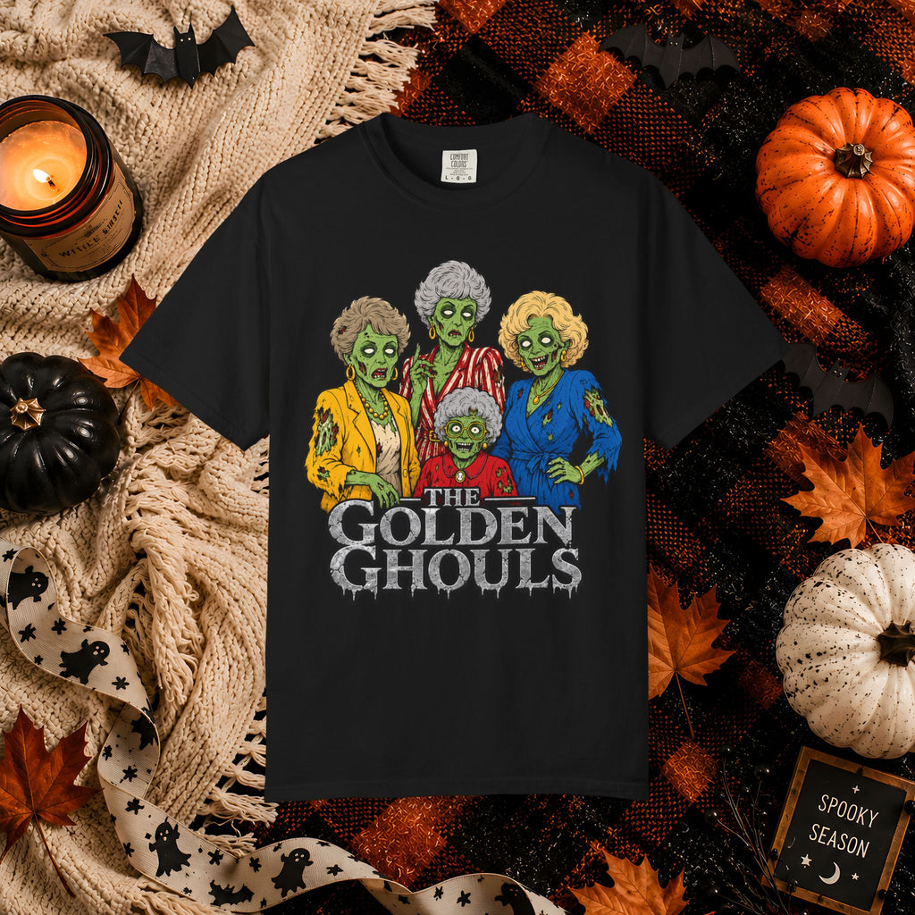 Zombie Golden Girls T-Shirt — The Golden Ghouls Halloween Tee