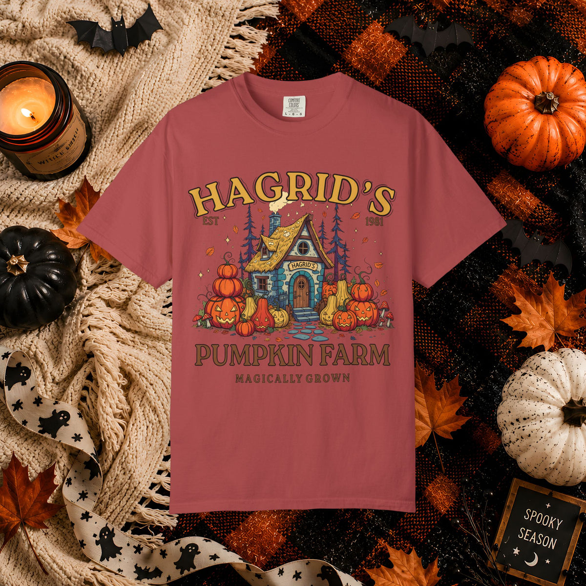 Hagrid's Pumpkin Farm T‑Shirt — Magically Grown Fall Tee