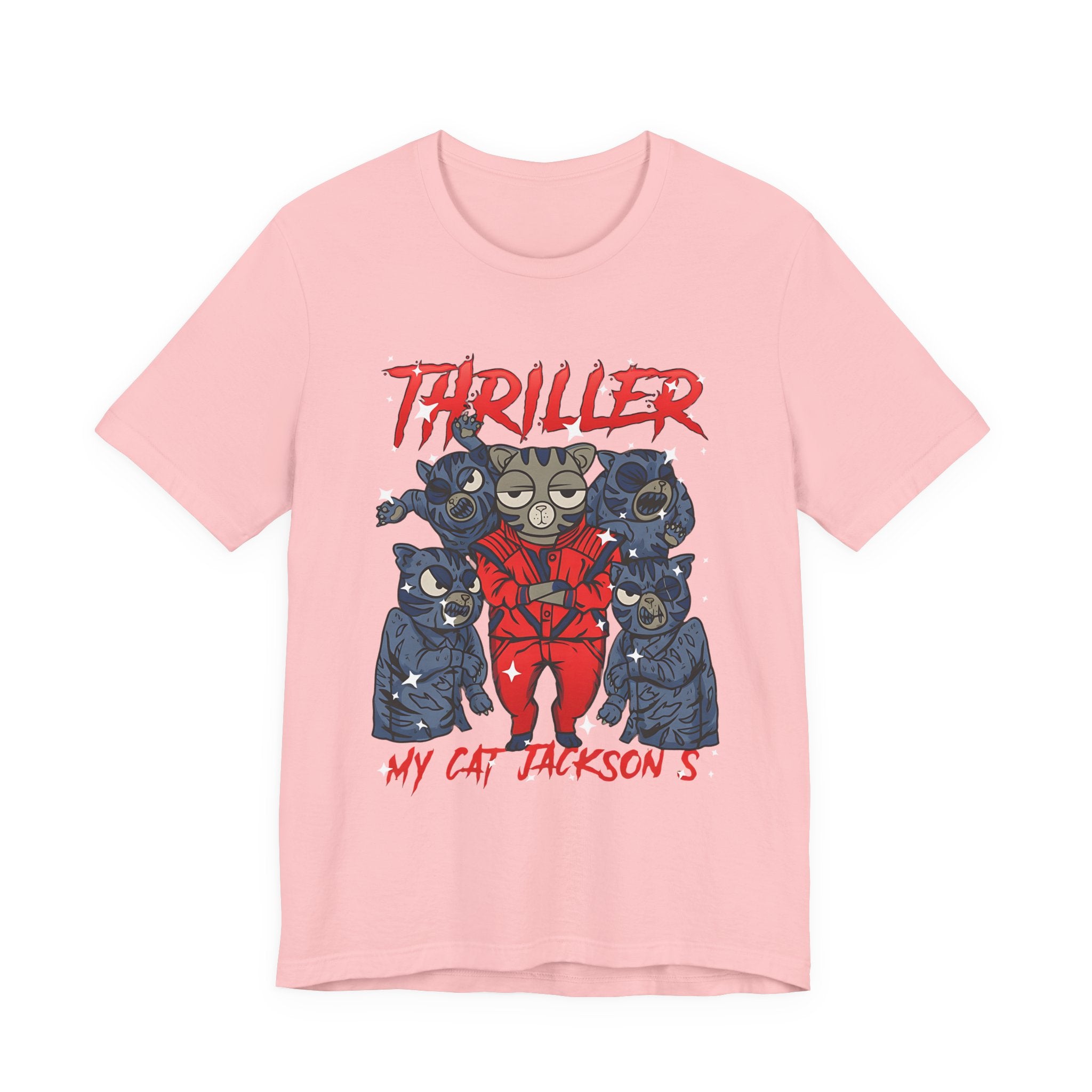 Thriller Cat T-Shirt — "My Cat Jackson's" Michael Jackson Parody Tee
