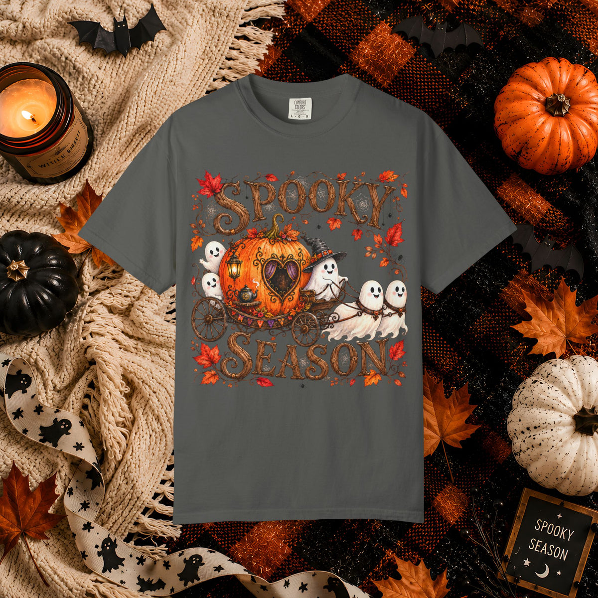 Spooky Season Pumpkin Coach T-Shirt