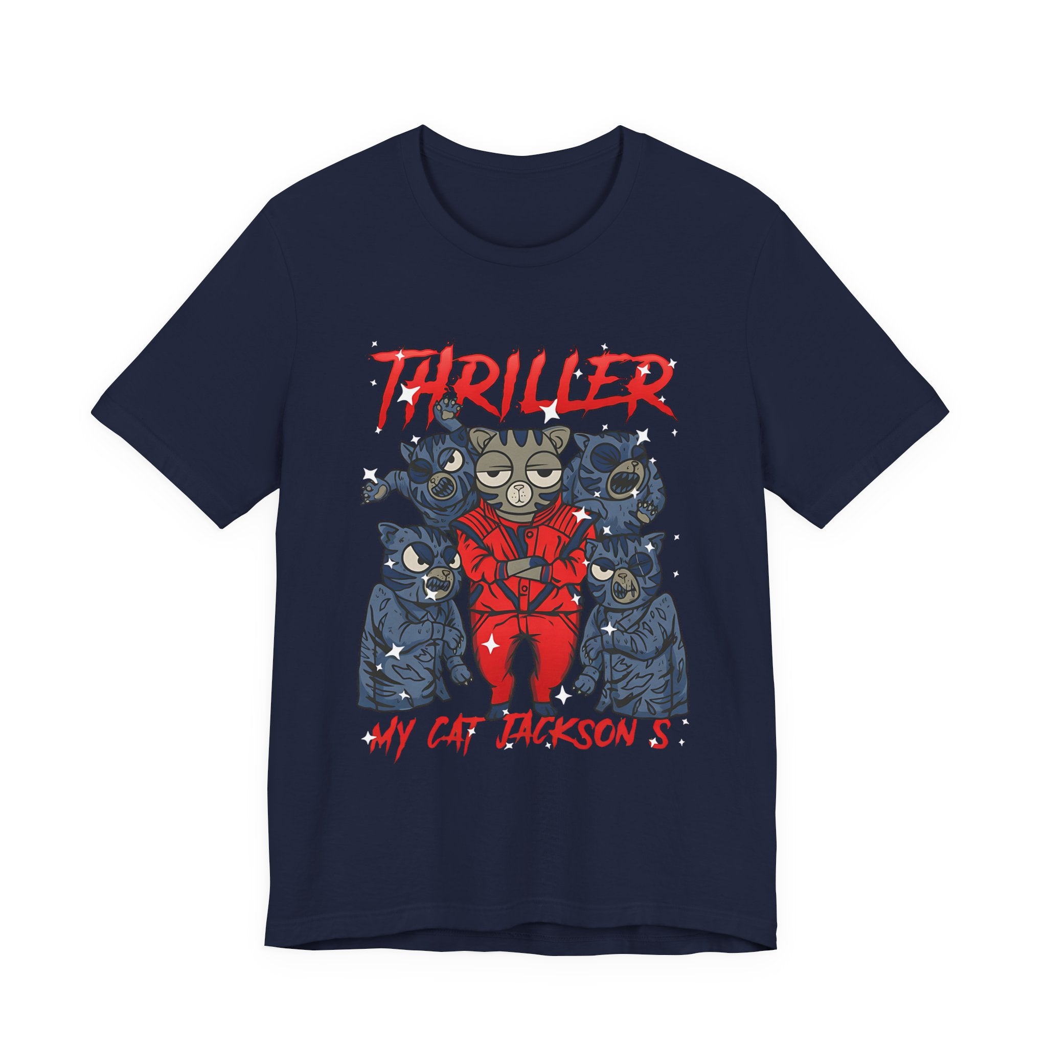 Thriller Cat T-Shirt — "My Cat Jackson's" Michael Jackson Parody Tee