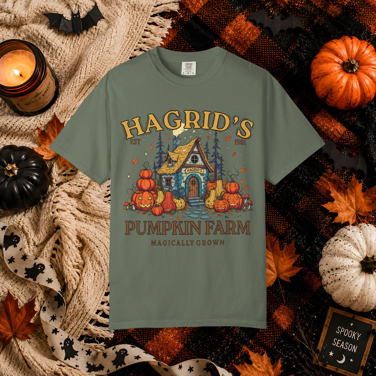 Hagrid's Pumpkin Farm T‑Shirt — Magically Grown Fall Tee