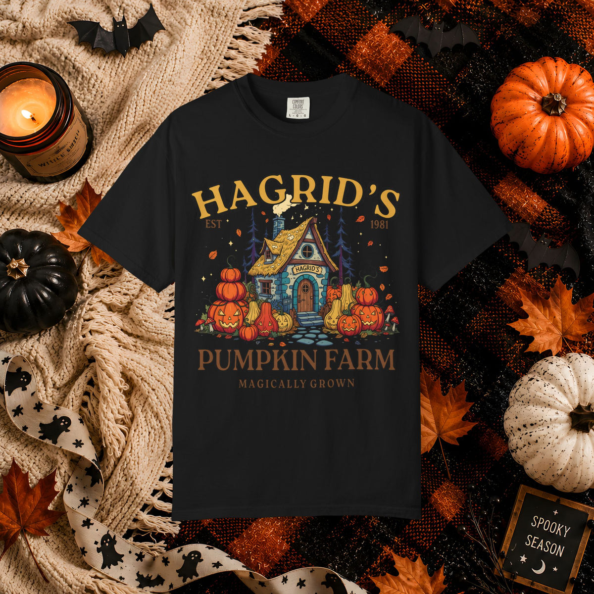 Hagrid's Pumpkin Farm T‑Shirt — Magically Grown Fall Tee
